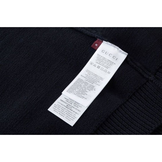 Cloni Cardigan in maglia unisex con ricamo Doppia G Gucci in edizione limitata firmate