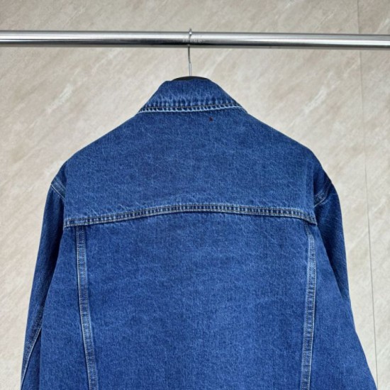 Replica di lusso Completo Gucci G e giacca in denim Imitazioni Cloni Completo Gucci G e giacca in denim firmate