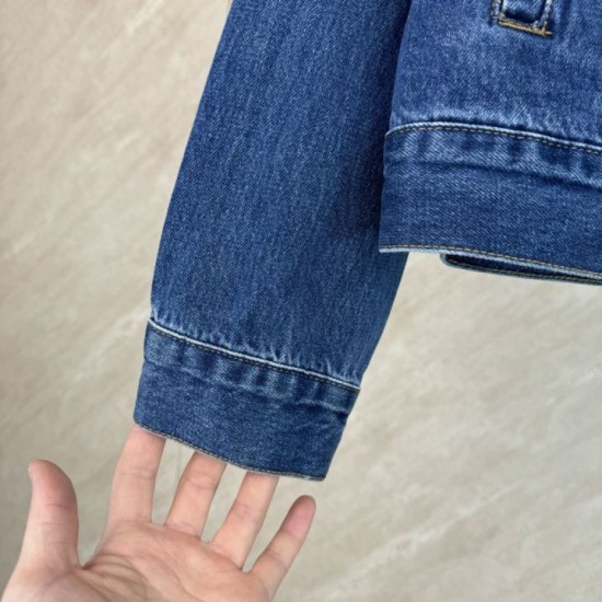 Replica di lusso Completo Gucci G e giacca in denim Imitazioni Cloni Completo Gucci G e giacca in denim firmate