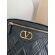 Replica di lusso Borse a mano Valentino Garavani catena Quiltie 67 agnello Nero Imitazioni Cloni Borse Replica a mano Valentino Garavani catena Quiltie 67 agnello Nero firmate