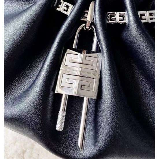 Replica di lusso Borsa 1:1 Givenchy Piccolo Kenny Nera Imitazioni Cloni Borsa Replica Givenchy Piccolo Kenny Nera firmate