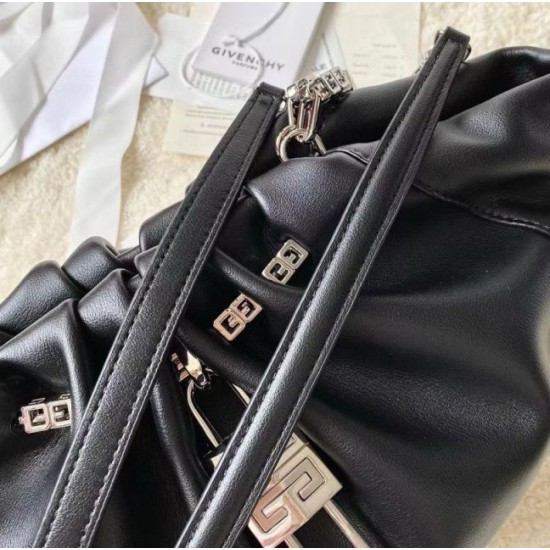 Replica di lusso Borsa 1:1 Givenchy Piccolo Kenny Nera Imitazioni Cloni Borsa Replica Givenchy Piccolo Kenny Nera firmate