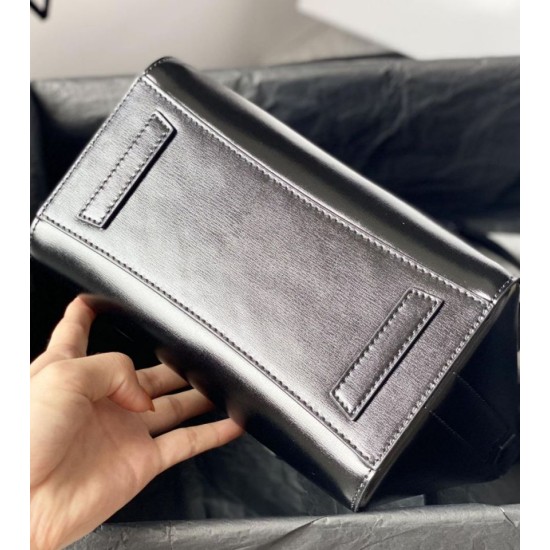 Replica di lusso Borsa Givenchy Mini Antigona Lock 4g nera Imitazioni Cloni Borsa Givenchy Mini Antigona Lock 4g nera firmate