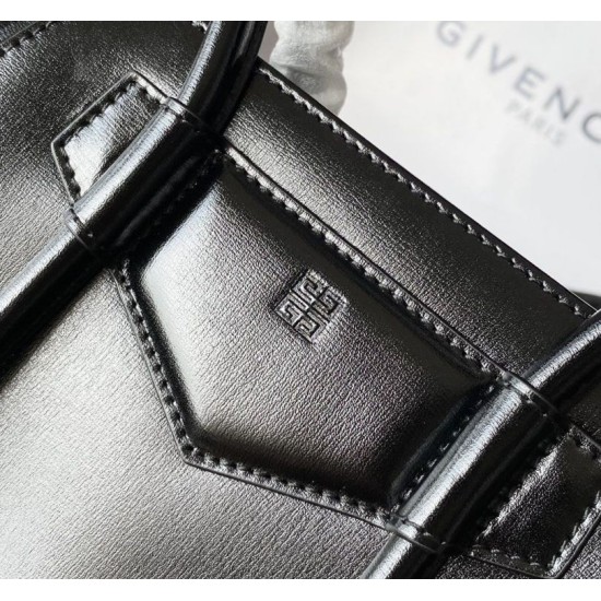 Replica di lusso Borsa Givenchy Mini Antigona Lock 4g nera Imitazioni Cloni Borsa Givenchy Mini Antigona Lock 4g nera firmate