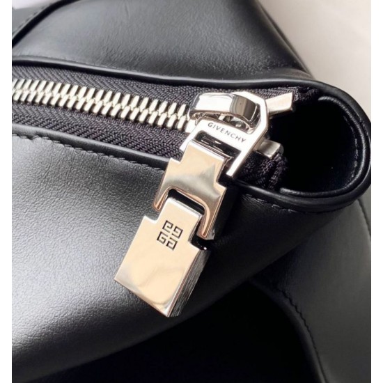 Replica di lusso Borsa Givenchy Antigona media con chiusura morbida Nero Imitazioni Cloni Borsa Givenchy Antigona media con chiusura morbida Nero firmate