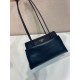 Replica di lusso Borse Prada Passage di medie dimensioni con patta Re-Nylon 1BA495 Nero Imitazioni Replica Borse Prada Passage di medie dimensioni con patta Re-Nylon 1BA495 Nero firmate