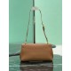 Replica di lusso Borsa a tracolla Prada con patta 1BN022 marrone Imitazioni Cloni Borsa a tracolla Prada con patta 1BN022 marrone firmate