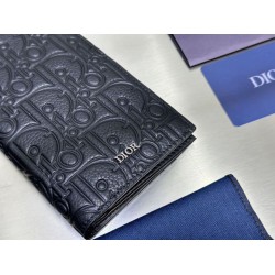 Portafoglio Dior Vertical Bifold Dior Oblique Galaxy nero Portafoglio Dior Vertical Bifold Dior Oblique Galaxy nero