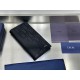 Replica di lusso Borse Dettagli perfetti Portafoglio verticale lungo da uomo Dior Saddle jacquard obliquo nero Imitazioni Replica Borse Dettagli perfetti Portafoglio verticale lungo da uomo Dior Saddle jacquard obliquo nero firmate