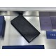 Replica di lusso Portafoglio lungo Dior a due ante Dior Oblique Galaxy nero Imitazioni Cloni Portafoglio lungo Dior a due ante Dior Oblique Galaxy nero firmate