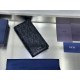 Replica di lusso Portafoglio lungo verticale da uomo Dior con motivo a diamante CD Imitazioni Cloni Portafoglio lungo verticale da uomo Dior con motivo a diamante CD firmate