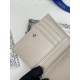 Replica di lusso Borse Portacarte Lady Dior con patta e l'iconica impuntura Cannage Grigio Imitazioni Replica Borse Portacarte Lady Dior con patta e l'iconica impuntura Cannage Grigio firmate