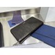 Replica di lusso Portafoglio lungo con cerniera Dior jacquard obliquo nero Imitazioni Cloni Portafoglio lungo con cerniera Dior jacquard obliquo nero firmate
