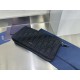 Replica di lusso Pari Dettagli perfetti Portafoglio lungo con cerniera Dior jacquard obliquo nero Imitazioni Cloni Pari replica Dettagli perfetti Portafoglio lungo con cerniera Dior jacquard obliquo nero firmate