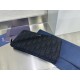 Replica di lusso Pari Dettagli perfetti Portafoglio lungo con cerniera Dior jacquard obliquo nero Imitazioni Cloni Pari replica Dettagli perfetti Portafoglio lungo con cerniera Dior jacquard obliquo nero firmate