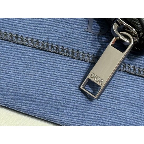 Replica di lusso Pari Dettagli perfetti Portafoglio lungo con cerniera Dior jacquard obliquo nero Imitazioni Cloni Pari replica Dettagli perfetti Portafoglio lungo con cerniera Dior jacquard obliquo nero firmate