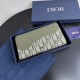 Replica di lusso di alta qualità Portafoglio lungo con zip Dior Saddle tela jacquard Oblique Imitazioni Cloni di alta qualità Portafoglio lungo con zip Dior Saddle tela jacquard Oblique firmate