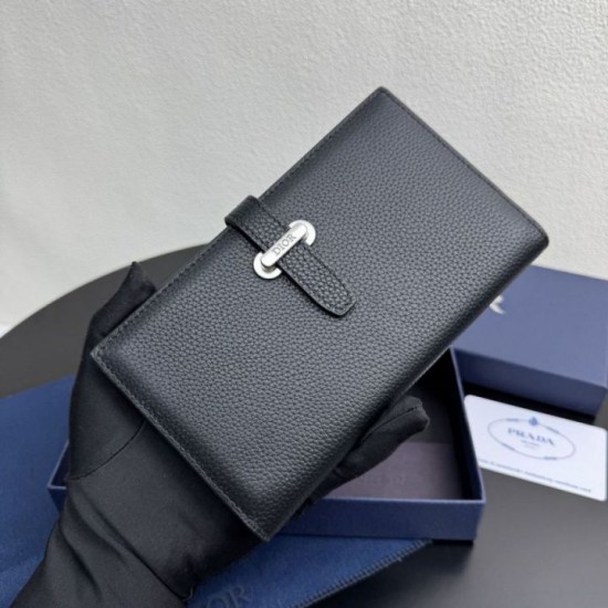 Replica di lusso Borse Dettagli perfetti Portafoglio lungo Dior Normandie Bifold nero Imitazioni Replica Borse Dettagli perfetti Portafoglio lungo Dior Normandie Bifold nero firmate