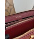 Replica di lusso Pari Portafoglio YSL Saint Laurent Monogram Continental con cerniera Maroon Imitazioni Cloni Pari replica Portafoglio YSL Saint Laurent Monogram Continental con cerniera Maroon firmate