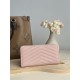 Replica di lusso Qualità da grande Portafoglio YSL Saint Laurent Monogram Continental con cerniera Rosa Imitazioni Cloni Qualità da grande replica Portafoglio YSL Saint Laurent Monogram Continental con cerniera Rosa firmate