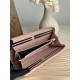 Replica di lusso Qualità da grande Portafoglio YSL Saint Laurent Monogram Continental con cerniera Rosa Imitazioni Cloni Qualità da grande replica Portafoglio YSL Saint Laurent Monogram Continental con cerniera Rosa firmate