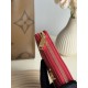 Replica di lusso Portafoglio YSL Saint Laurent Monogram Continental con cerniera Rosso Imitazioni Cloni Portafoglio YSL Saint Laurent Monogram Continental con cerniera Rosso firmate