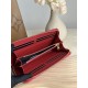 Replica di lusso Portafoglio YSL Saint Laurent Monogram Continental con cerniera Rosso Imitazioni Cloni Portafoglio YSL Saint Laurent Monogram Continental con cerniera Rosso firmate