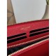 Replica di lusso Portafoglio YSL Saint Laurent Monogram Continental con cerniera Rosso Imitazioni Cloni Portafoglio YSL Saint Laurent Monogram Continental con cerniera Rosso firmate