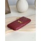 Replica di lusso Porta carte con cerniera YSL Saint Laurent Cassandre Matelassé Fragments Rosso Imitazioni Cloni Porta carte con cerniera YSL Saint Laurent Cassandre Matelassé Fragments Rosso firmate