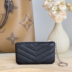 Replica di lusso Pari Porta carte con cerniera YSL Saint Laurent Cassandre Matelassé Fragments Nero Argento Imitazioni Cloni Pari replica Porta carte con cerniera YSL Saint Laurent Cassandre Matelassé Fragments Nero Argento firmate