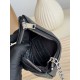Cloni Pari replica Porta carte con cerniera YSL Saint Laurent Cassandre Matelassé Fragments Nero Argento firmate