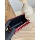Replica di lusso Alta gamma Portafoglio compatto YSL Saint Laurent Cassandre Matelassé Rosso Imitazioni Cloni Alta gamma replica Portafoglio compatto YSL Saint Laurent Cassandre Matelassé Rosso firmate