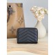Replica di lusso Borse Dettagli perfetti Portafoglio compatto YSL Saint Laurent Cassandre Matelassé Nero Imitazioni Replica Borse Dettagli perfetti Portafoglio compatto YSL Saint Laurent Cassandre Matelassé Nero firmate