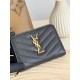 Replica di lusso Borse Dettagli perfetti Portafoglio compatto YSL Saint Laurent Cassandre Matelassé Nero Imitazioni Replica Borse Dettagli perfetti Portafoglio compatto YSL Saint Laurent Cassandre Matelassé Nero firmate