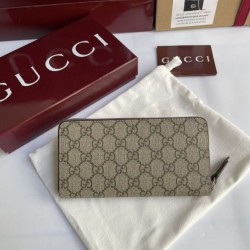 Replica di lusso Pari di alta qualità Portafoglio Gucci con cerniera interna GG 856562 Marrone Imitazioni Cloni Pari replica di alta qualità Portafoglio Gucci con cerniera interna GG 856562 Marrone firmate