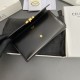 Replica Borse Portafoglio grande Celine Triomphe Nero firmate