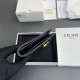 Replica di lusso Alta gamma Portafoglio Celine con tracolla media Nino Nero Imitazioni Cloni Alta gamma replica Portafoglio Celine con tracolla media Nino Nero firmate