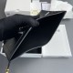 Replica di lusso Alta gamma Portafoglio Celine con tracolla media Nino Nero Imitazioni Cloni Alta gamma replica Portafoglio Celine con tracolla media Nino Nero firmate