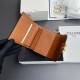 Replica di lusso Portafoglio piccolo Celine con patta pelle di vitello con motivo Triomphe Imitazioni Cloni Portafoglio piccolo Celine con patta pelle di vitello con motivo Triomphe firmate