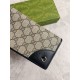 Replica di lusso Borse Portafoglio continentale Gucci con emblema GG 821802 Nero Imitazioni Replica Borse Portafoglio continentale Gucci con emblema GG 821802 Nero firmate