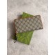 Replica di lusso Dettagli perfetti Portafoglio Gucci GG Supreme con cerniera 821803 Marrone Imitazioni Cloni Dettagli perfetti Portafoglio Gucci GG Supreme con cerniera 821803 Marrone firmate
