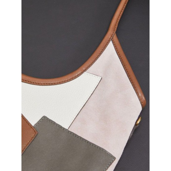 Replica di lusso Bora Pari tote Miu Miu Ivy in pelle patchwork 5BG231 Imitazioni Cloni Bora Pari replica tote Miu Miu Ivy in pelle patchwork 5BG231 firmate