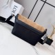 Cloni Bora Pari replica a tracolla LOEWE Mini Flex tela e pelle scamosciata marrone/nera firmate