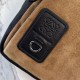 Replica di lusso Borse a tracolla Loewe Flex tela e pelle scamosciata marrone/nera Imitazioni Cloni Borse a tracolla Loewe Flex tela e pelle scamosciata marrone/nera firmate