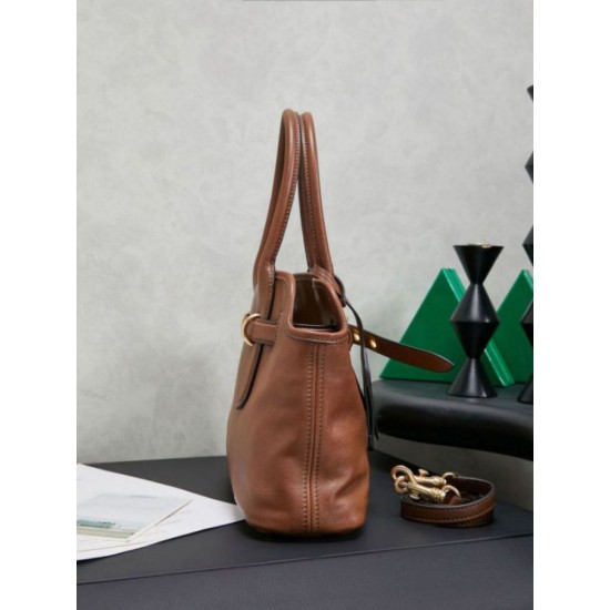 Cloni Borse tote pelle Miu Miu Adventure 5BA292 Marrone firmate