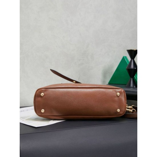 Cloni Borse tote pelle Miu Miu Adventure 5BA292 Marrone firmate