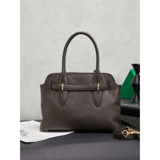 Cloni Borse tote pelle Miu Miu Adventure 5BA292 Caffè firmate