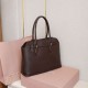 Replica di lusso Borsa tote Miu Miu Adventure nappa marrone Imitazioni Cloni Borsa tote Miu Miu Adventure nappa marrone firmate