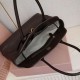 Replica di lusso Borsa tote Miu Miu Adventure nappa marrone Imitazioni Cloni Borsa tote Miu Miu Adventure nappa marrone firmate