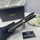 Cloni Portafoglio Chanel con cerniera pelle trapuntata Nero caviale firmate